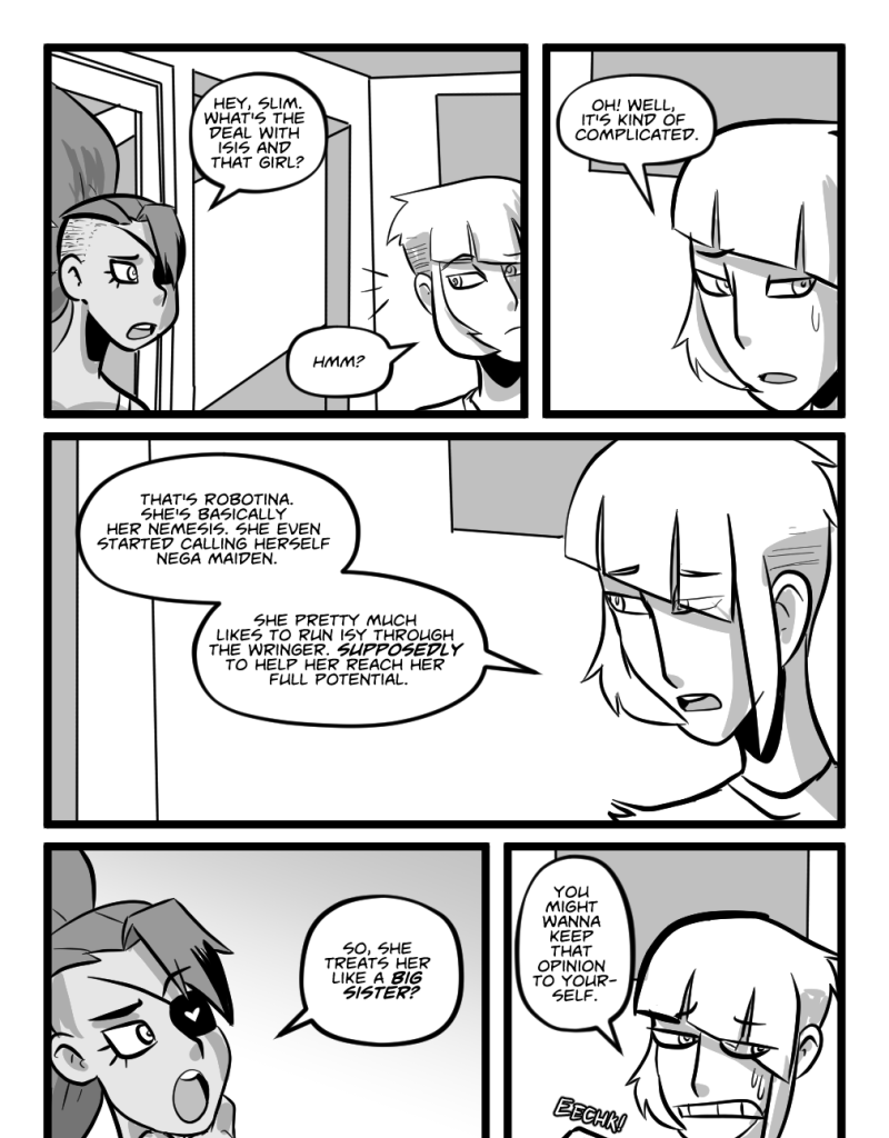 Mega Maiden - Episode 25, Page 9: 25 Geek Out, Freak Out!