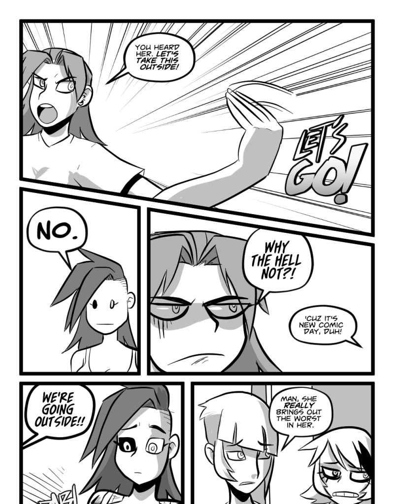 Mega Maiden - Episode 25, Page 10: 25 Geek Out, Freak Out!