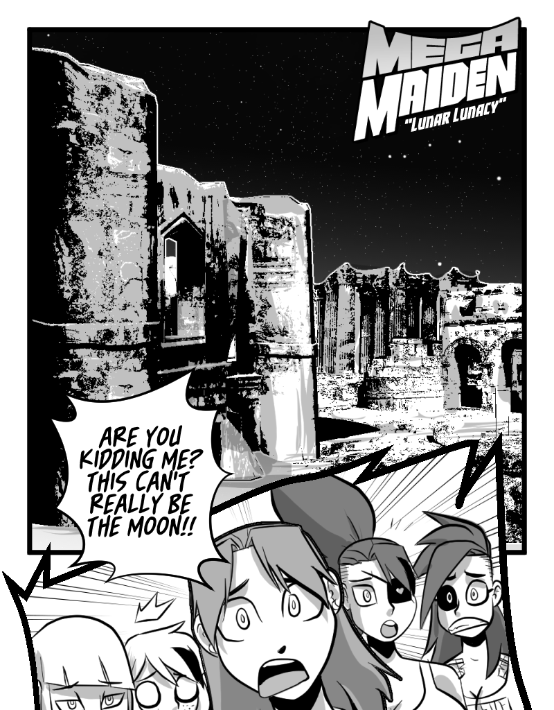 Mega Maiden - Episode 26, Page 2: 26 Lunar Lunacy