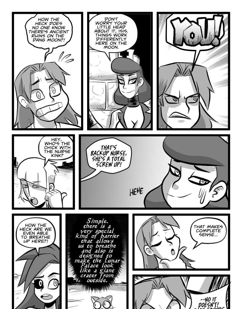 Mega Maiden - Episode 26, Page 3: 26 Lunar Lunacy