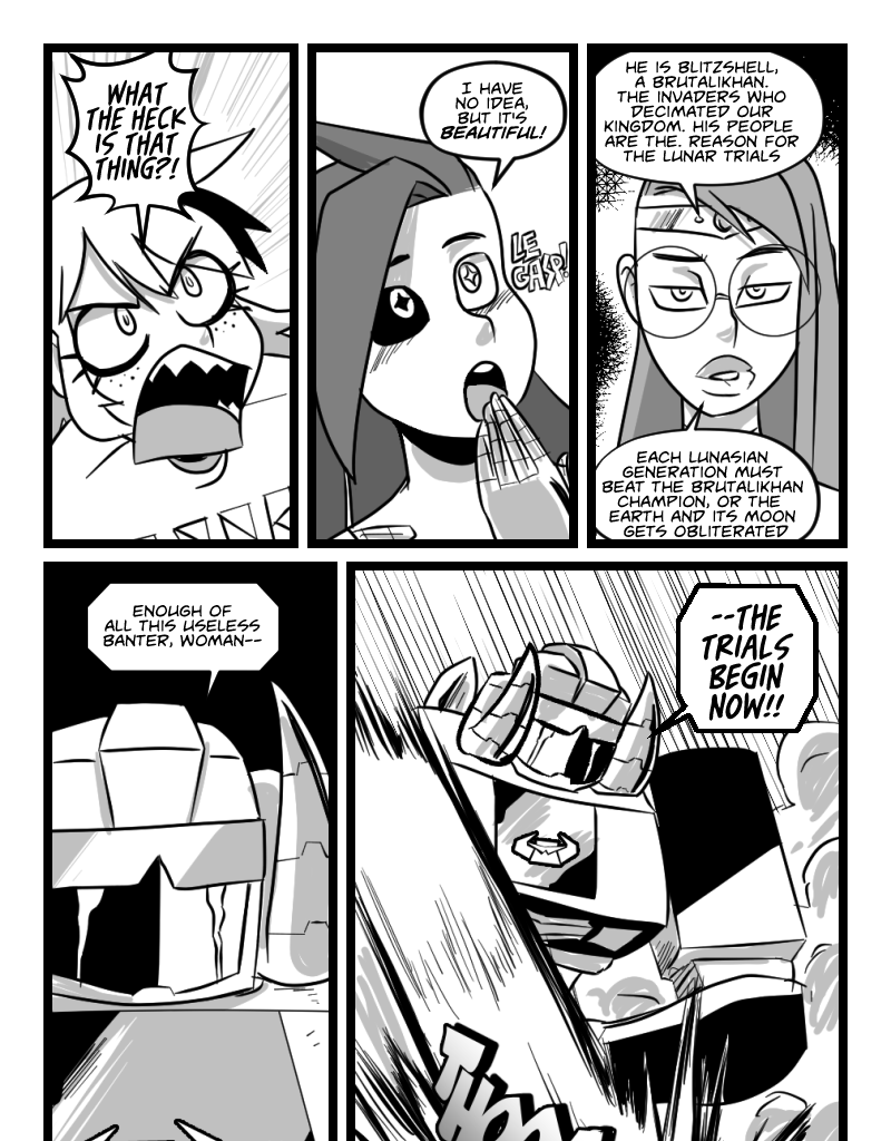 Mega Maiden - Episode 26, Page 11: 26 Lunar Lunacy