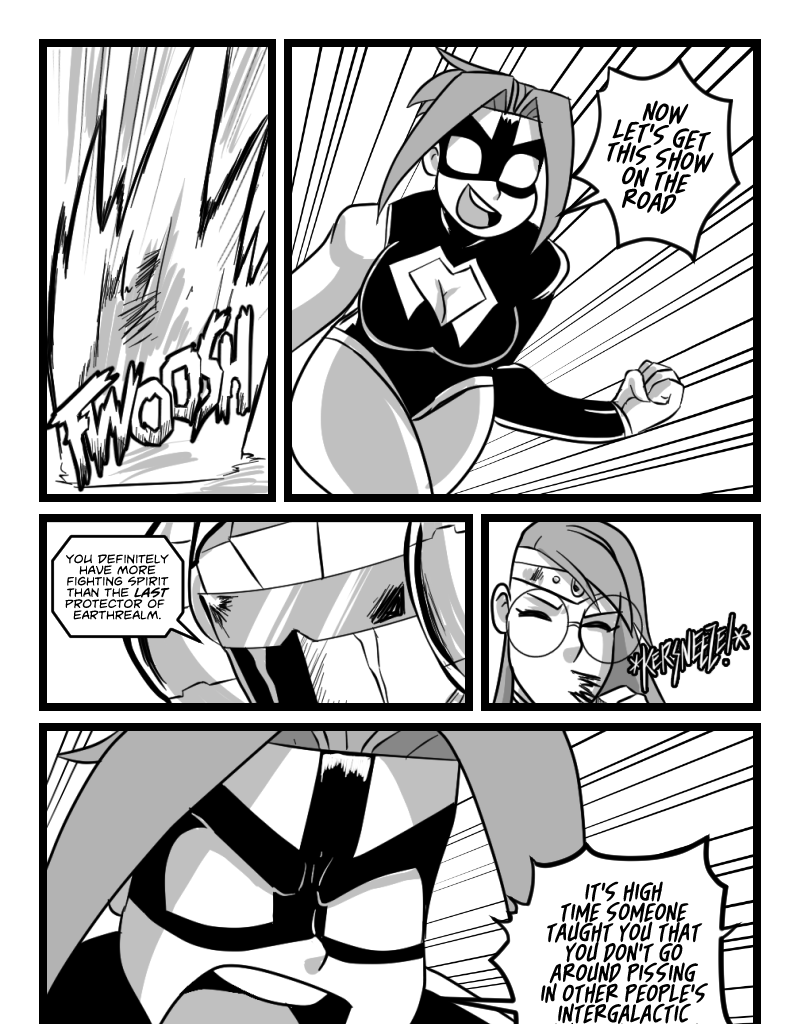 Mega Maiden - Episode 26, Page 13: 26 Lunar Lunacy