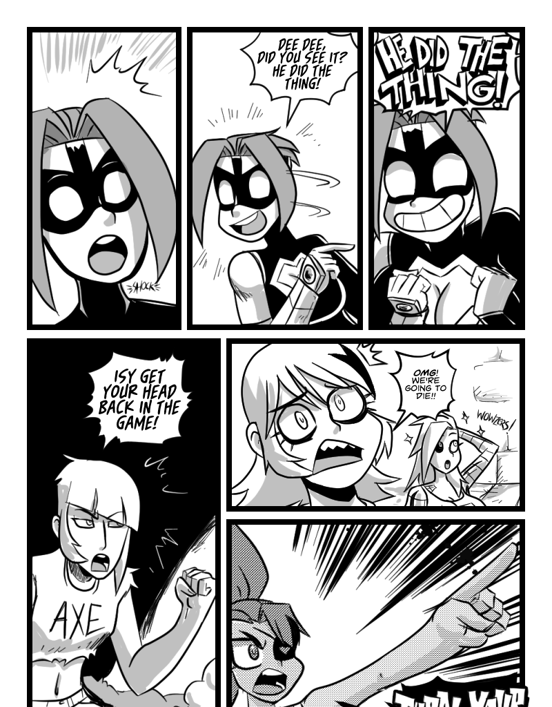 Mega Maiden - Episode 26, Page 16: 26 Lunar Lunacy