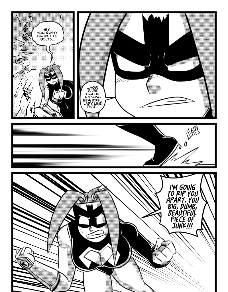 Mega Maiden - Episode 27, Page 8: 27 Thrash Metal Throwdown!