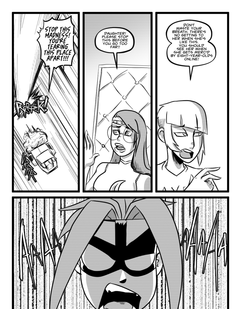 Mega Maiden - Episode 27, Page 14: 27 Thrash Metal Throwdown!