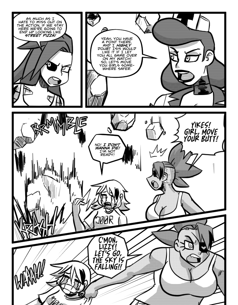 Mega Maiden - Episode 28, Page 3: 28 Trials End