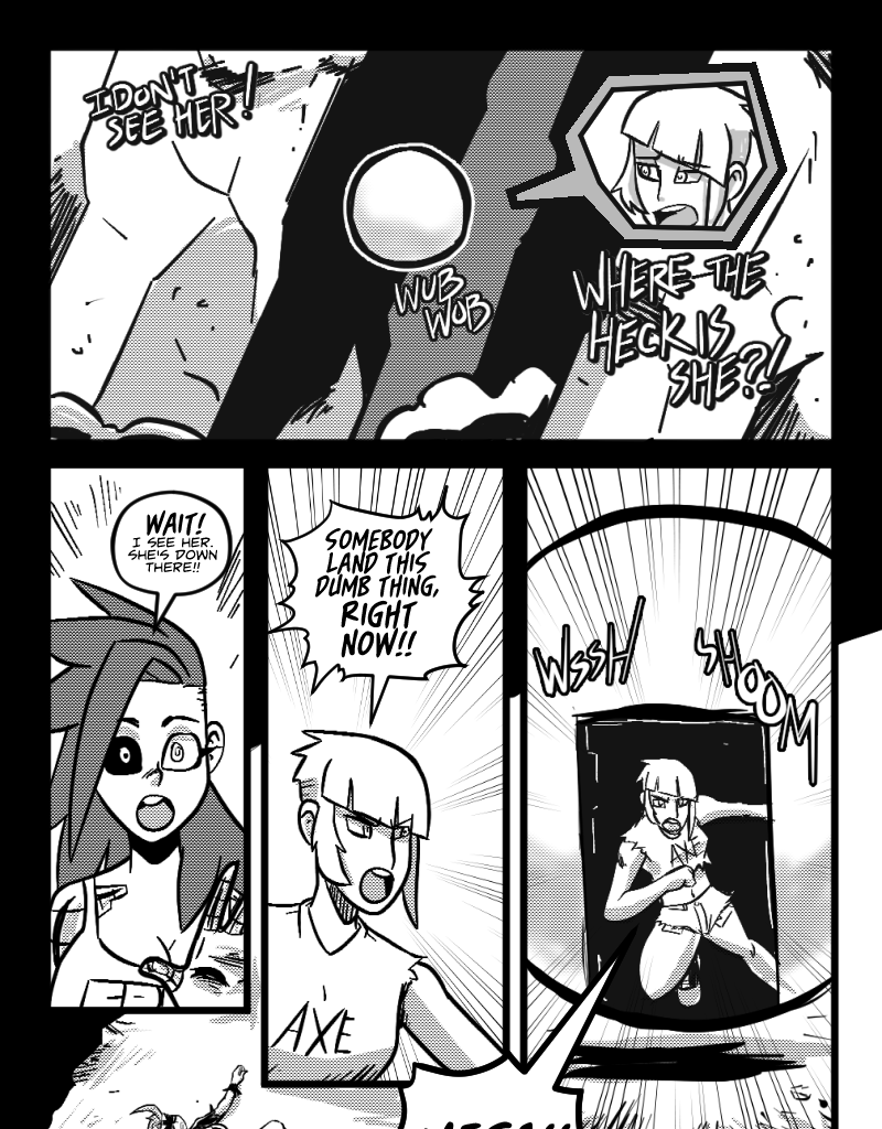 Mega Maiden - Episode 28, Page 18: 28 Trials End