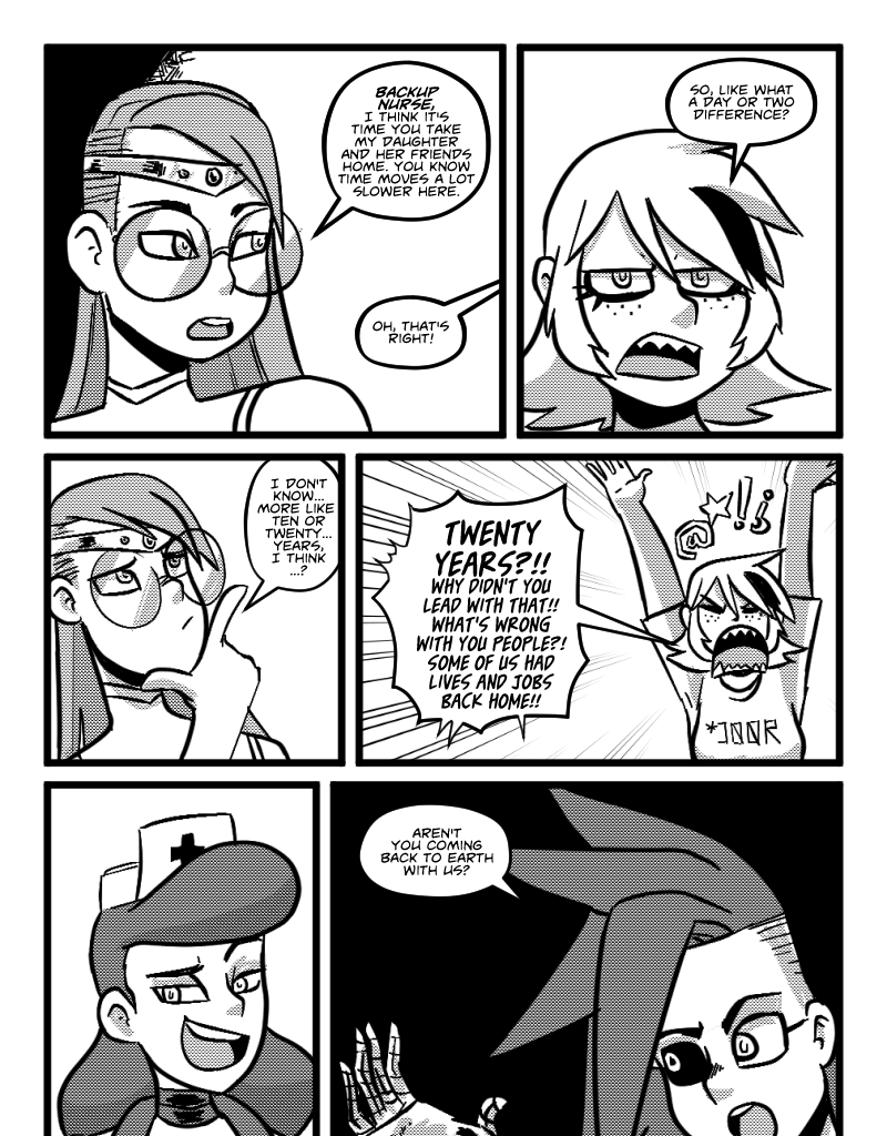 Mega Maiden - Episode 28, Page 20: 28 Trials End