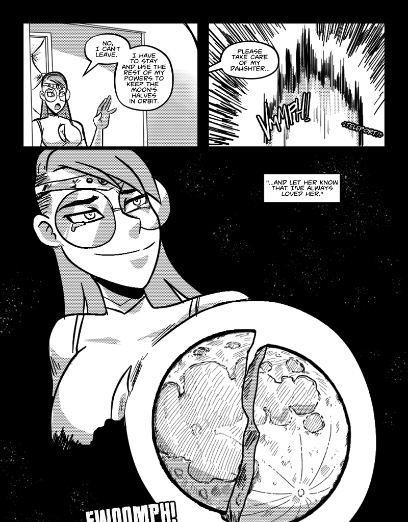 Mega Maiden - Episode 28, Page 21: 28 Trials End