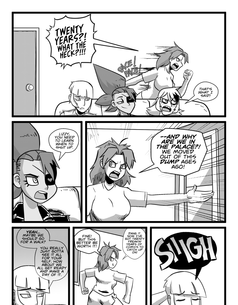 Mega Maiden - Episode 29, Page 3: 29 Back to the DIY days