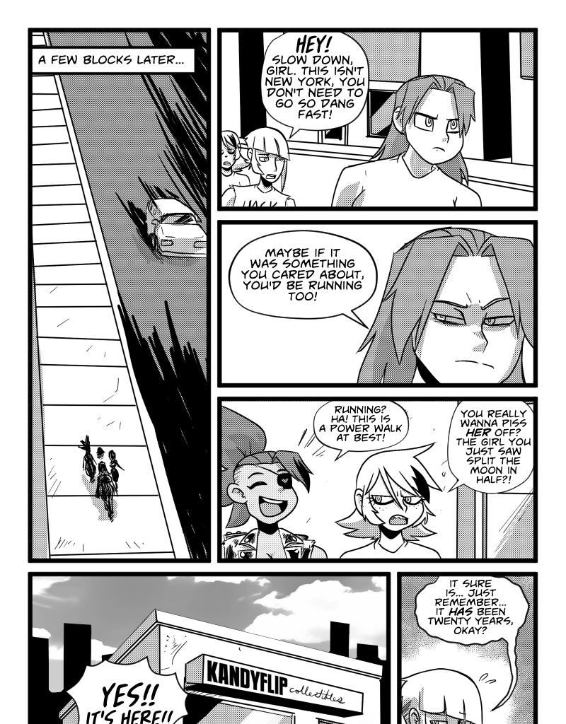 Mega Maiden - Episode 29, Page 8: 29 Back to the DIY days