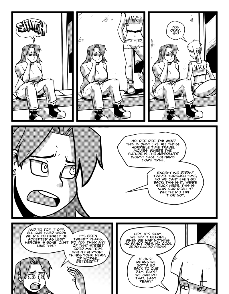 Mega Maiden - Episode 29, Page 11: 29 Back to the DIY days