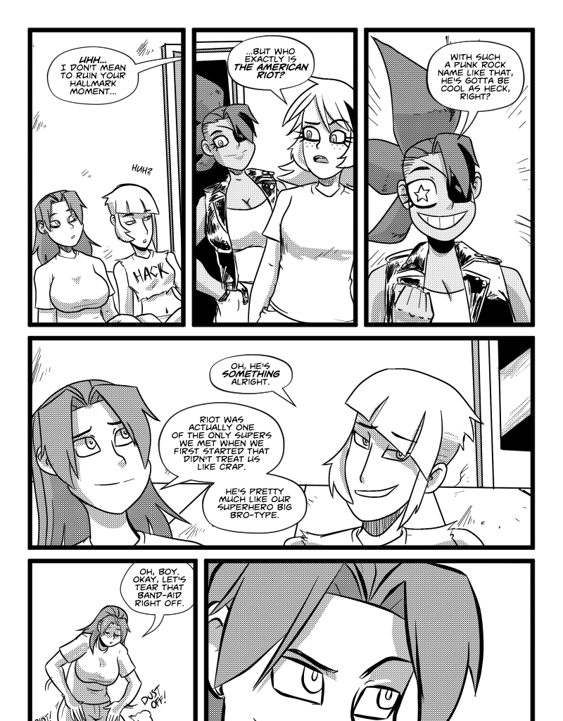Mega Maiden - Episode 29, Page 12: 29 Back to the DIY days