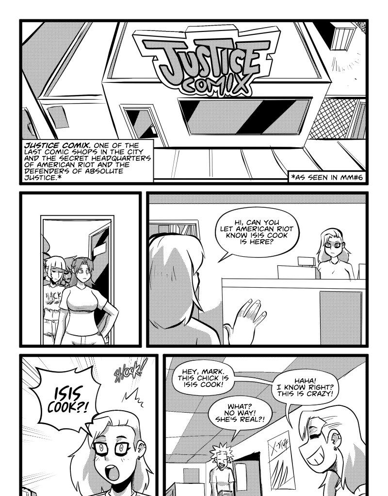 Mega Maiden - Episode 29, Page 15: 29 Back to the DIY days