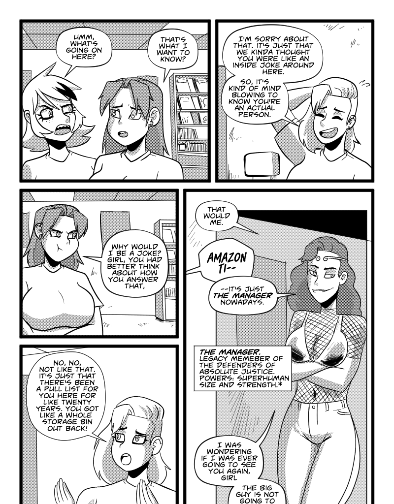 Mega Maiden - Episode 29, Page 16: 29 Back to the DIY days