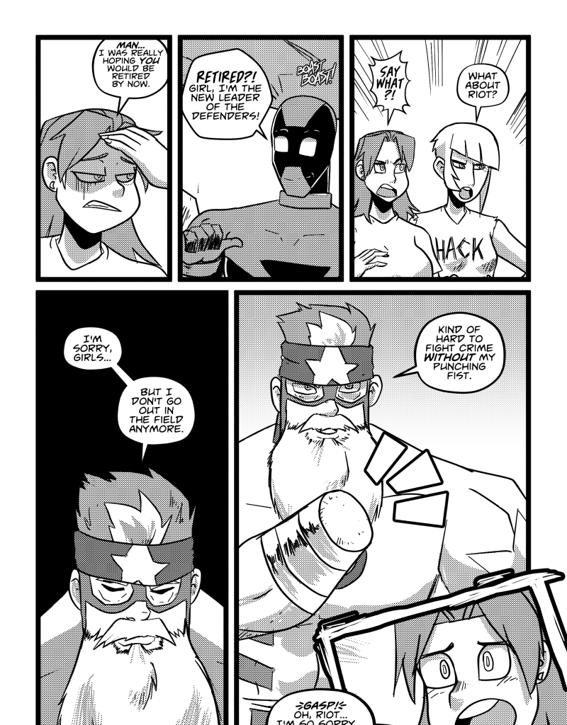 Mega Maiden - Episode 30, Page 5: 30 The New Kids on the Block
