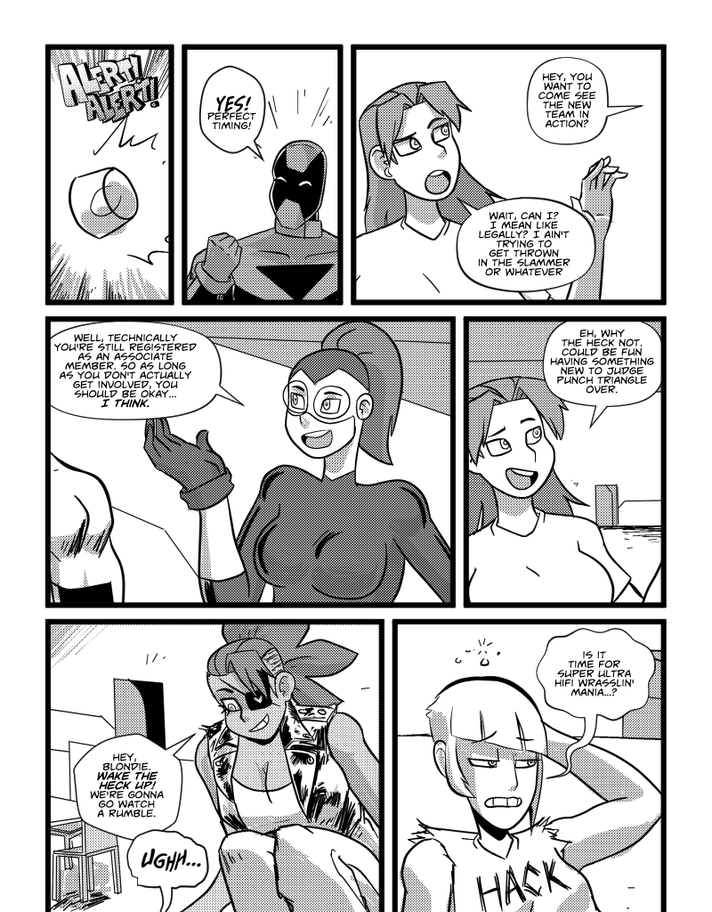 Mega Maiden - Episode 30, Page 8: 30 The New Kids on the Block