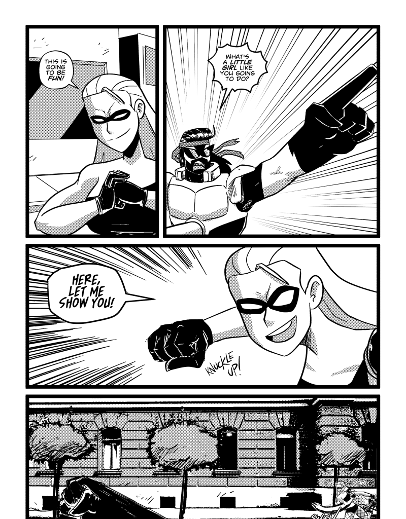 Mega Maiden - Episode 30, Page 13: 30 The New Kids on the Block