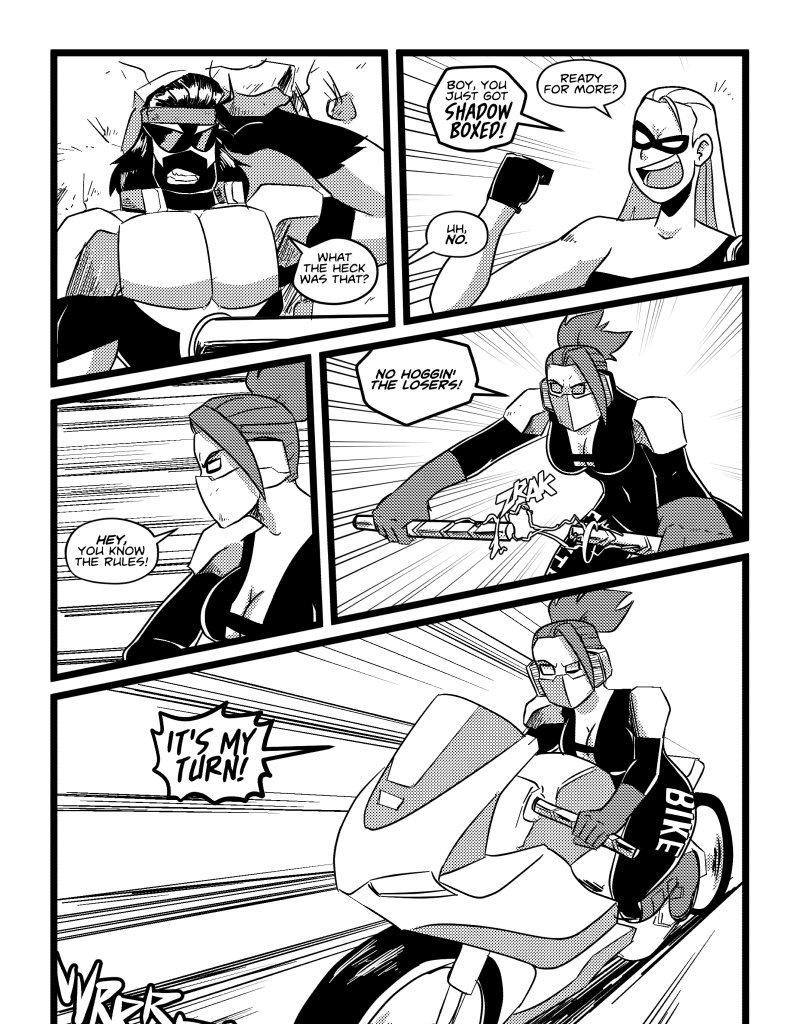 Mega Maiden - Episode 30, Page 15: 30 The New Kids on the Block