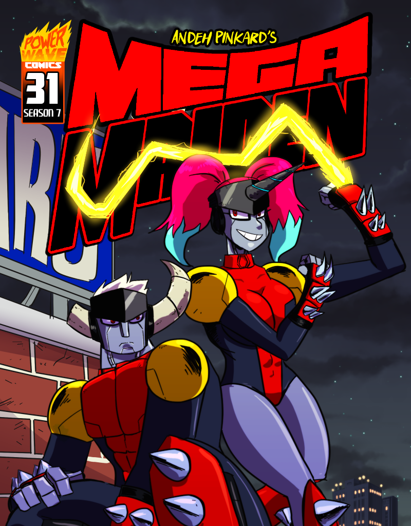 Mega Maiden - Episode 31, Page 1: 31 Space Ninjas?!
