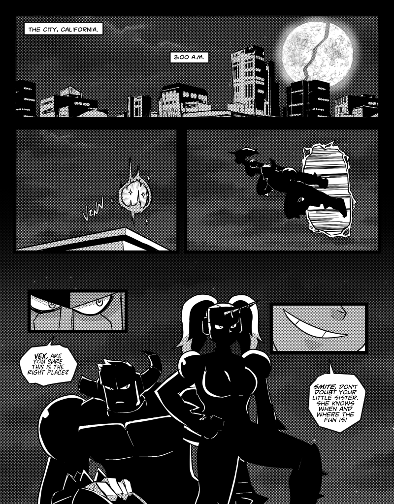 Mega Maiden - Episode 31, Page 2: 31 Space Ninjas?!