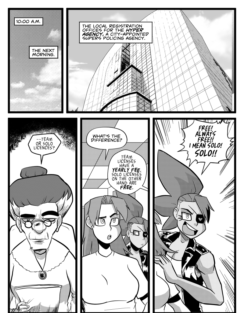 Mega Maiden - Episode 31, Page 3: 31 Space Ninjas?!