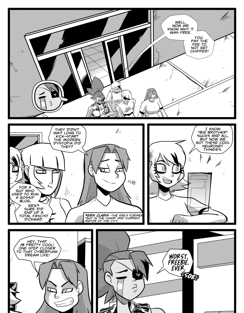 Mega Maiden - Episode 31, Page 5: 31 Space Ninjas?!