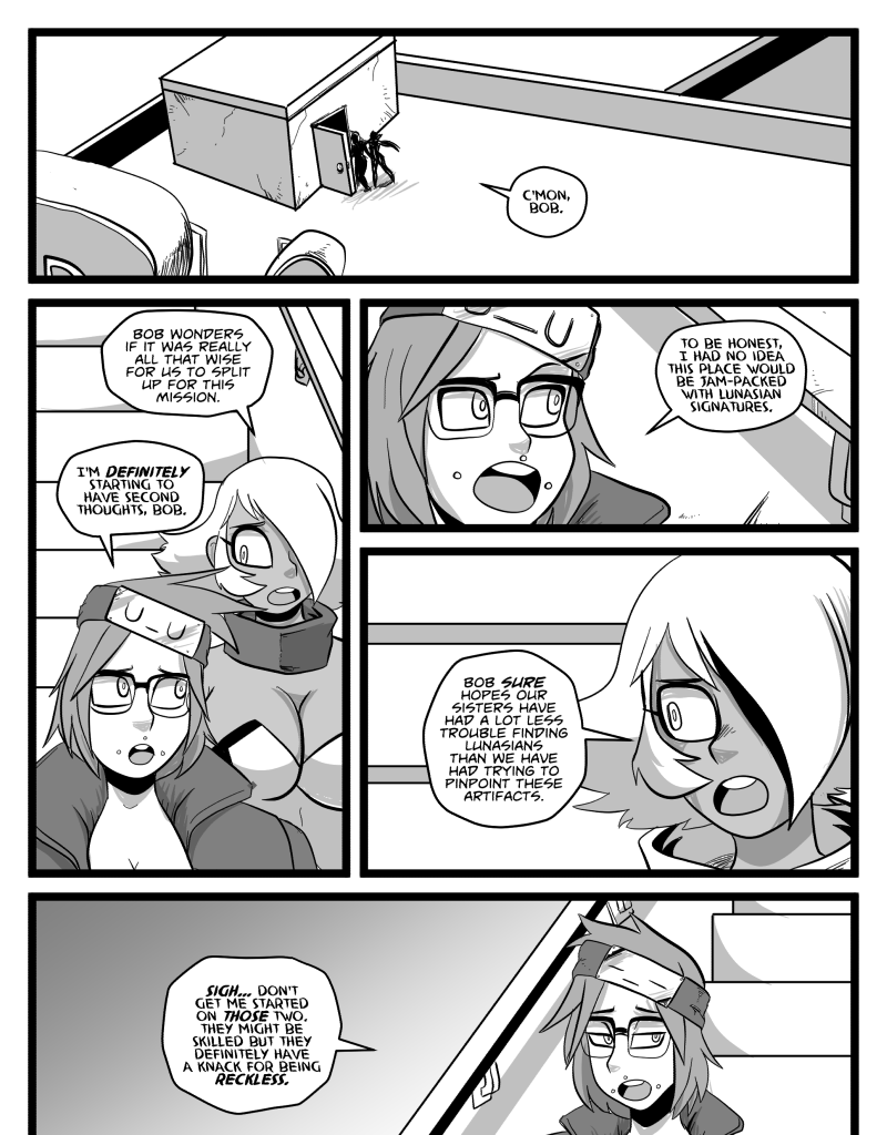 Mega Maiden - Episode 31, Page 10: 31 Space Ninjas?!