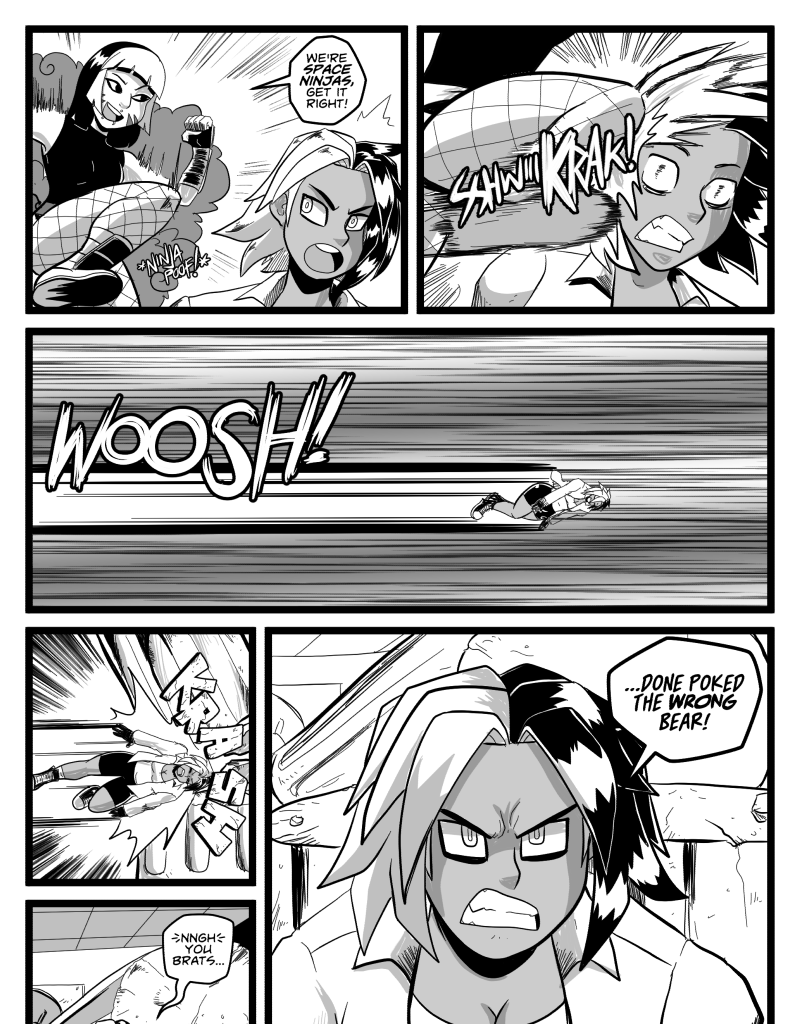 Mega Maiden - Episode 31, Page 15: 31 Space Ninjas?!