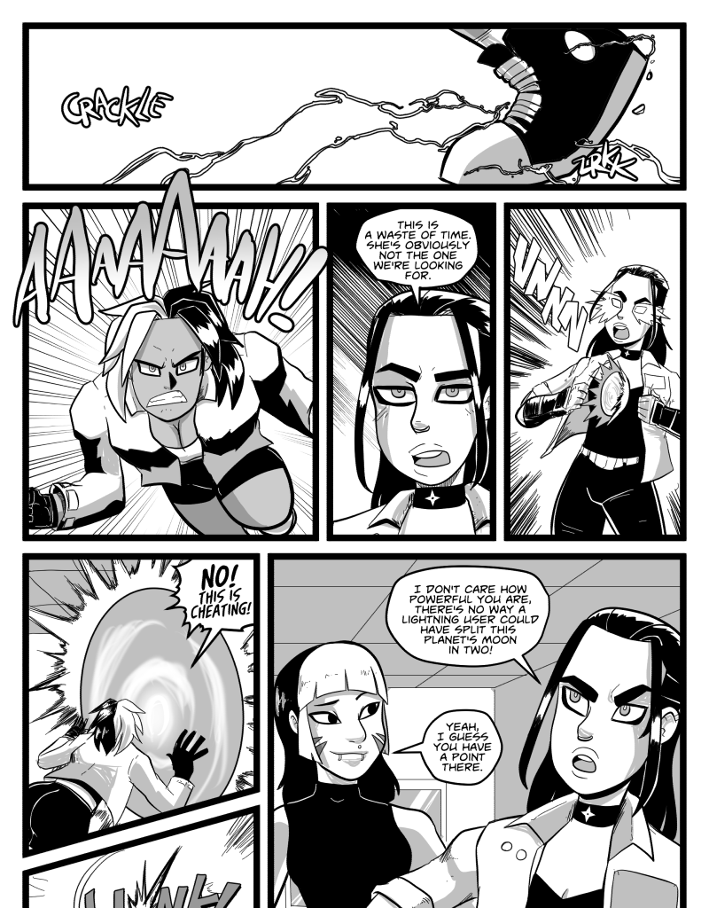 Mega Maiden - Episode 31, Page 16: 31 Space Ninjas?!