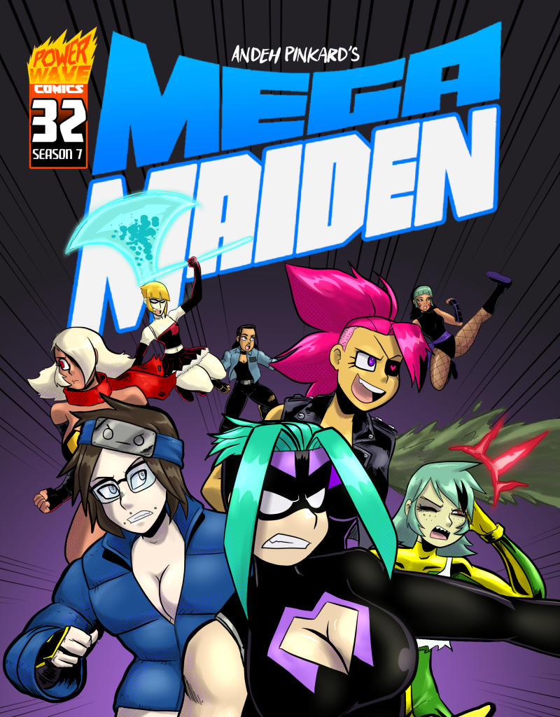 Mega Maiden - Episode 32, Page 1: 32 - 1,2,3 Slam!