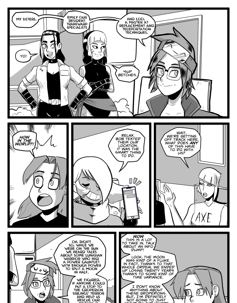 Mega Maiden - Episode 32, Page 4: 32 - 1,2,3 Slam!