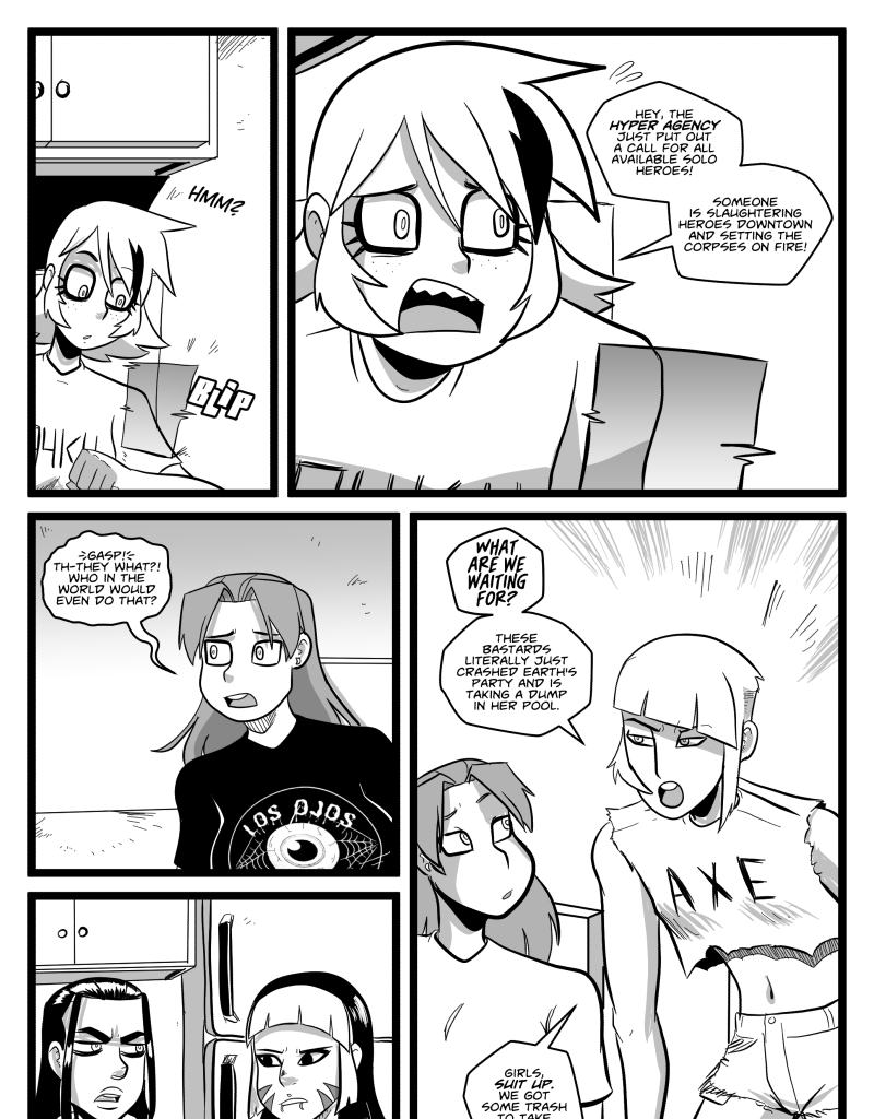 Mega Maiden - Episode 32, Page 5: 32 - 1,2,3 Slam!