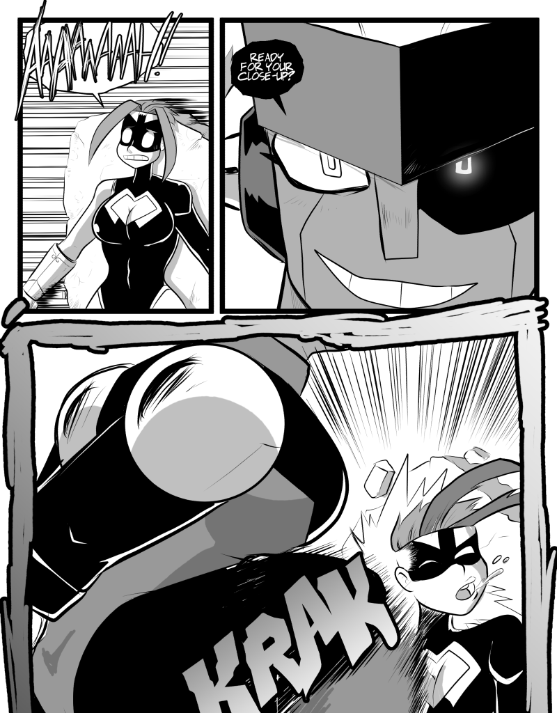 Mega Maiden - Episode 33, Page 5: 33 Get Rekt!