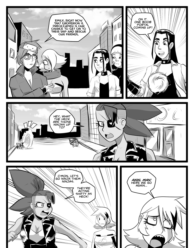 Mega Maiden - Episode 33, Page 9: 33 Get Rekt!