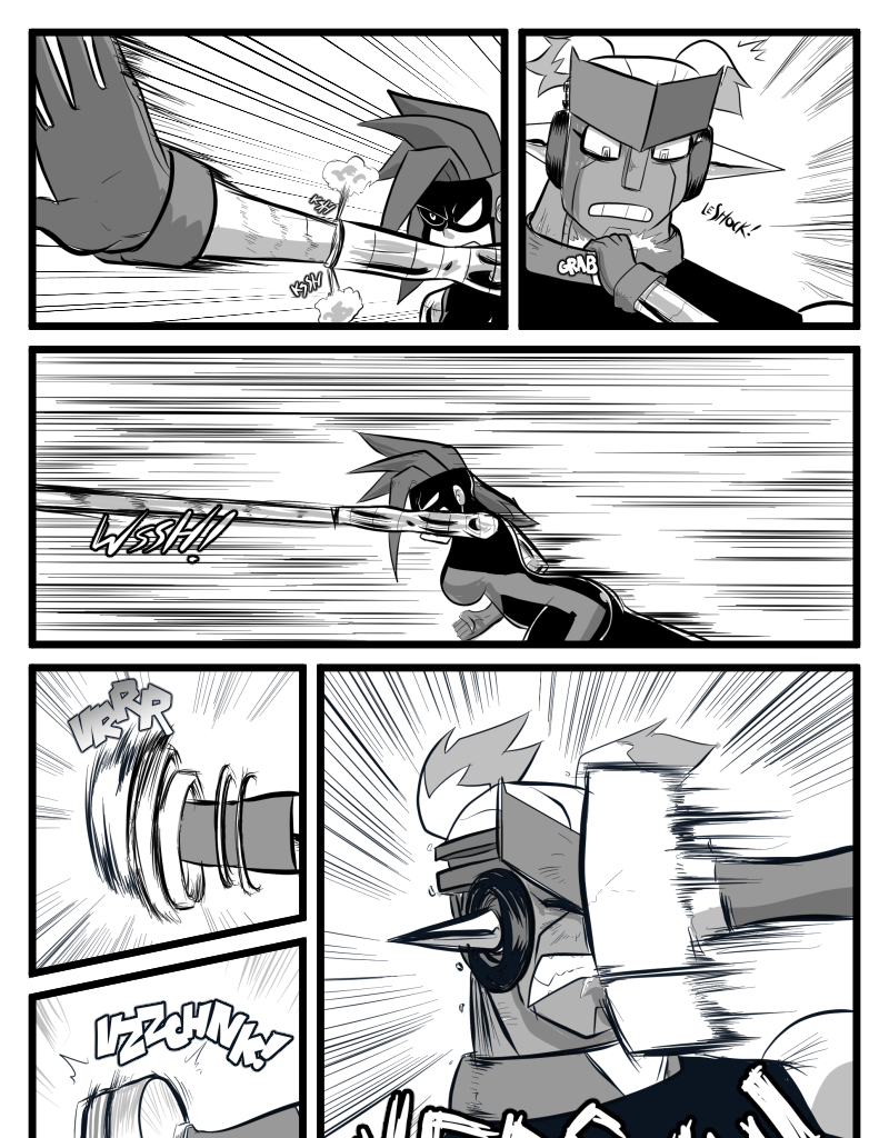 Mega Maiden - Episode 33, Page 13: 33 Get Rekt!