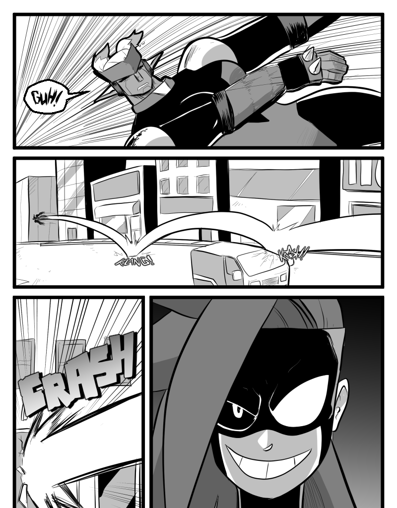 Mega Maiden - Episode 33, Page 14: 33 Get Rekt!