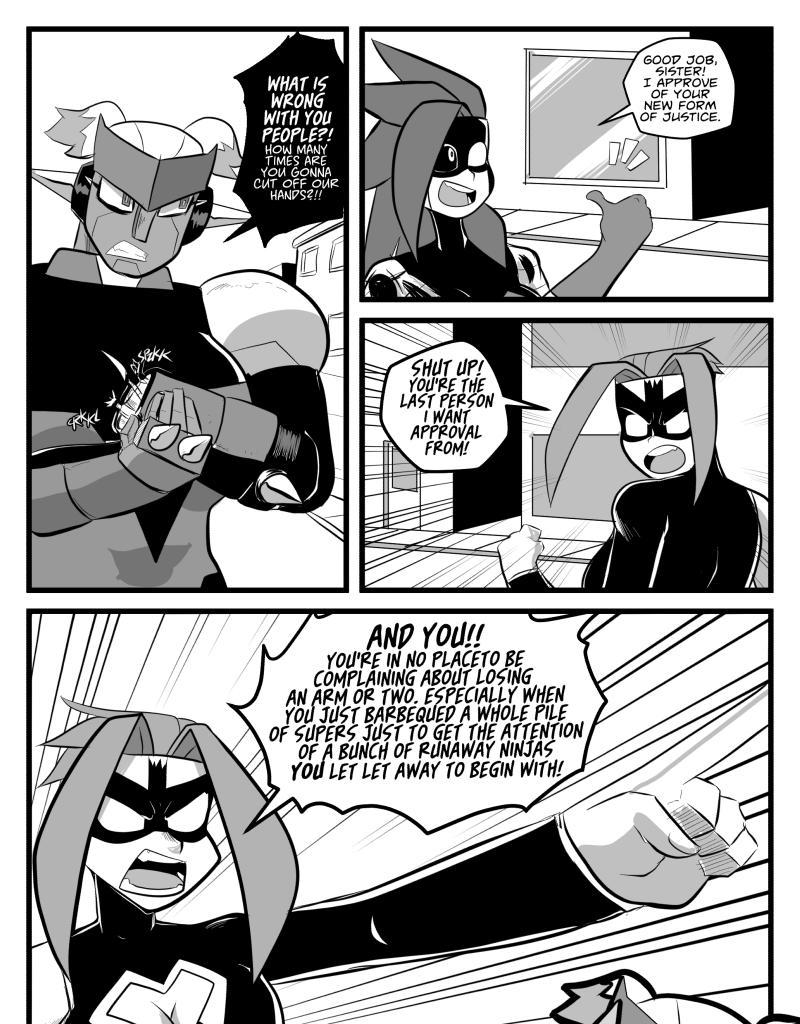 Mega Maiden - Episode 34, Page 5: 34 Pushed to the Limit!
