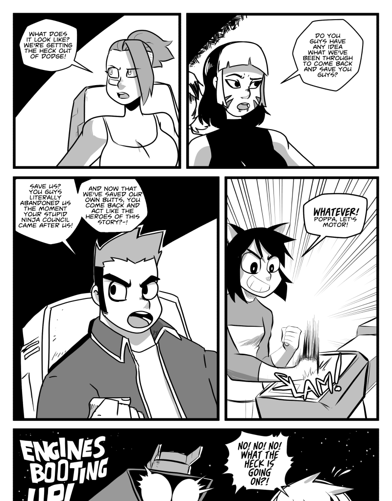 Mega Maiden - Episode 34, Page 7: 34 Pushed to the Limit!