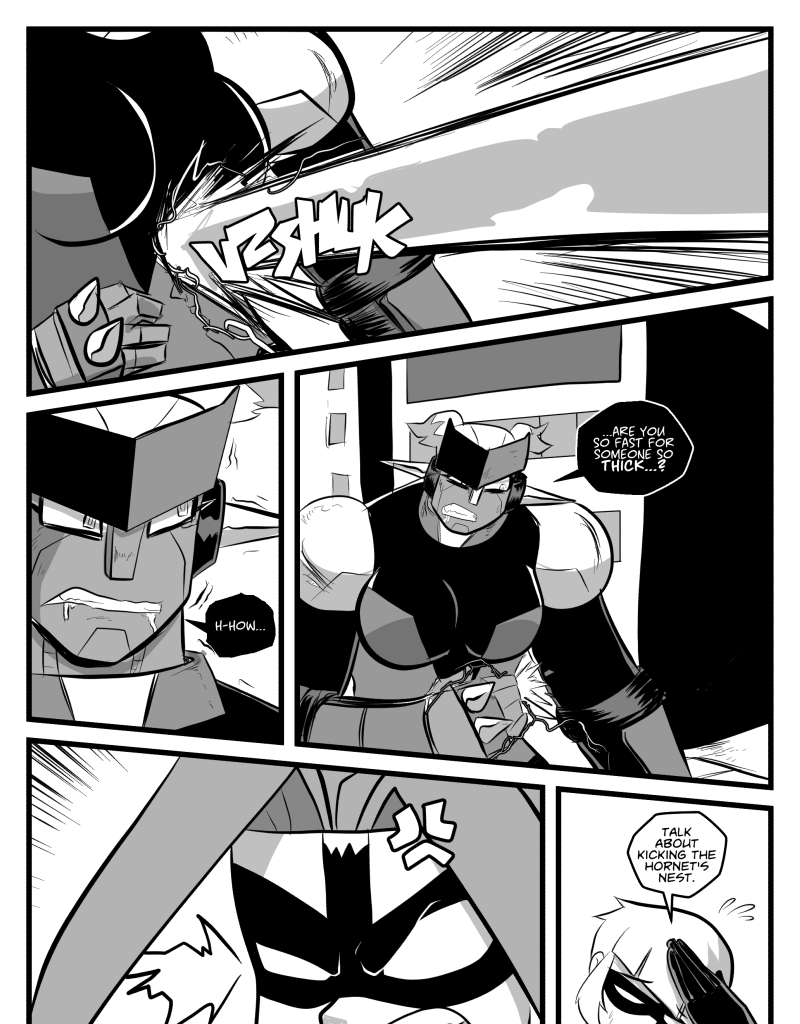 Mega Maiden - Episode 34, Page 10: 34 Pushed to the Limit!