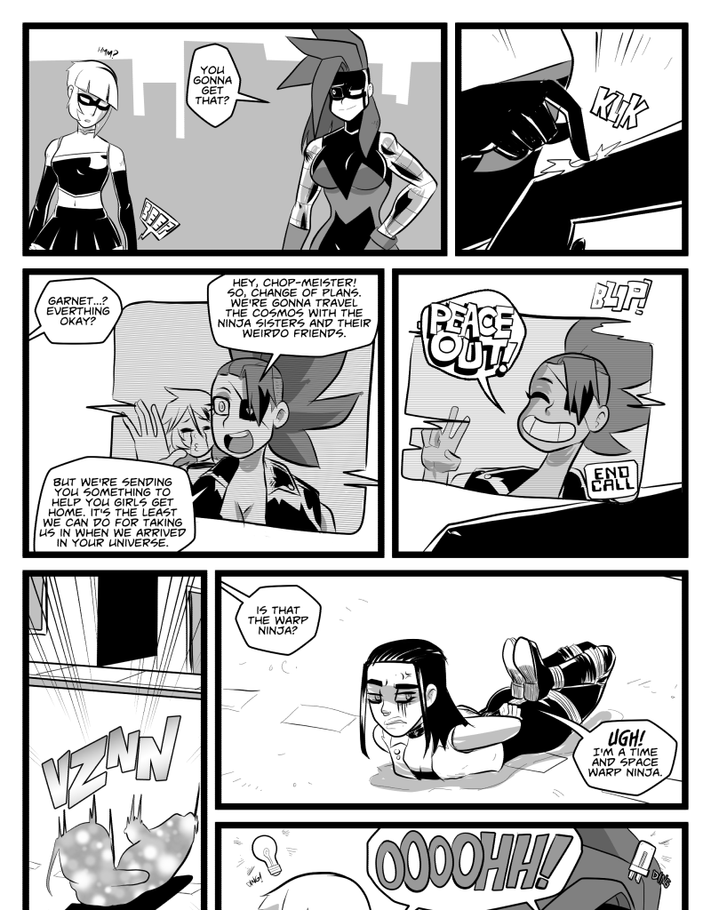 Mega Maiden - Episode 34, Page 17: 34 Pushed to the Limit!