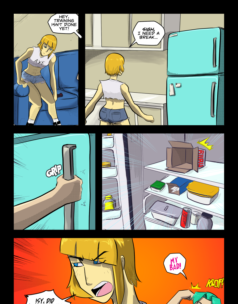 Mega Maiden - Episode 35, Page 3: 35 The Girls are back in town