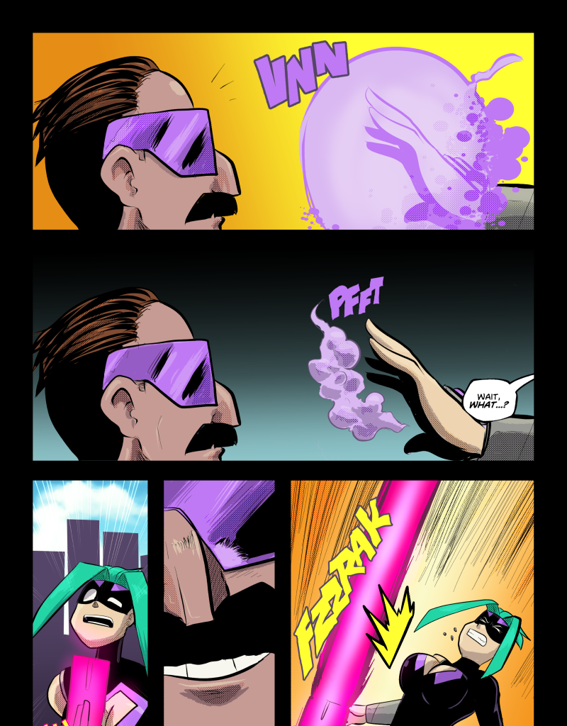 Mega Maiden - Episode 35, Page 7: 35 The Girls are back in town