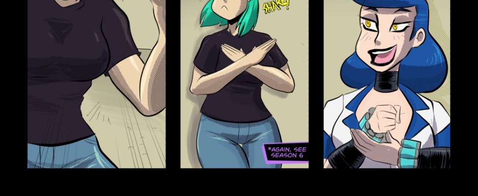Mega Maiden - Episode 35, Page 10: 35 The Girls are back in town