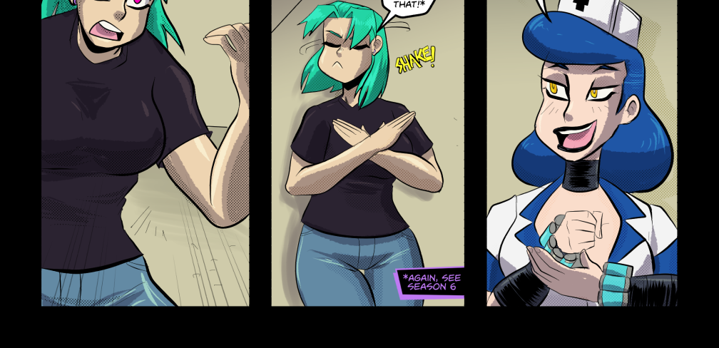 Mega Maiden - Episode 35, Page 11: 35 The Girls are back in town