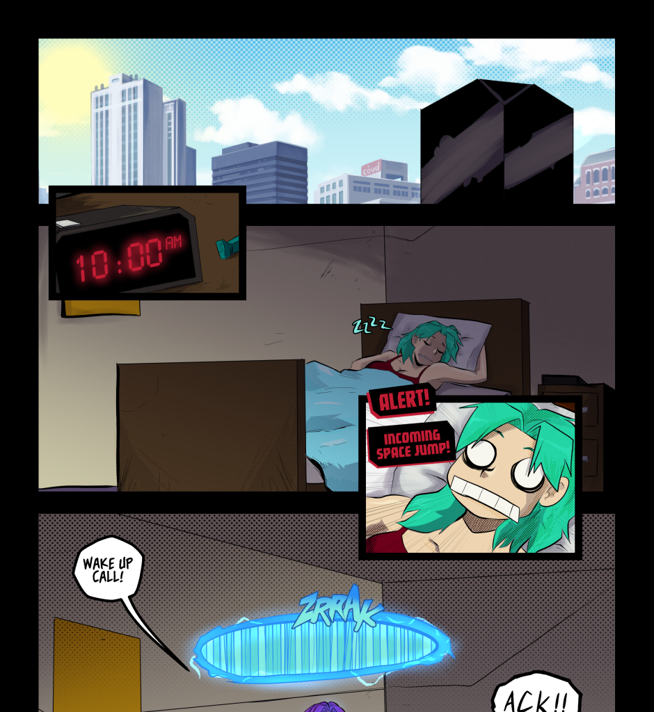 Mega Maiden - Episode 35, Page 15: 35 The Girls are back in town