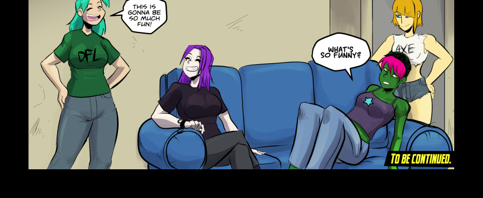 Mega Maiden - Episode 35, Page 17: 35 The Girls are back in town