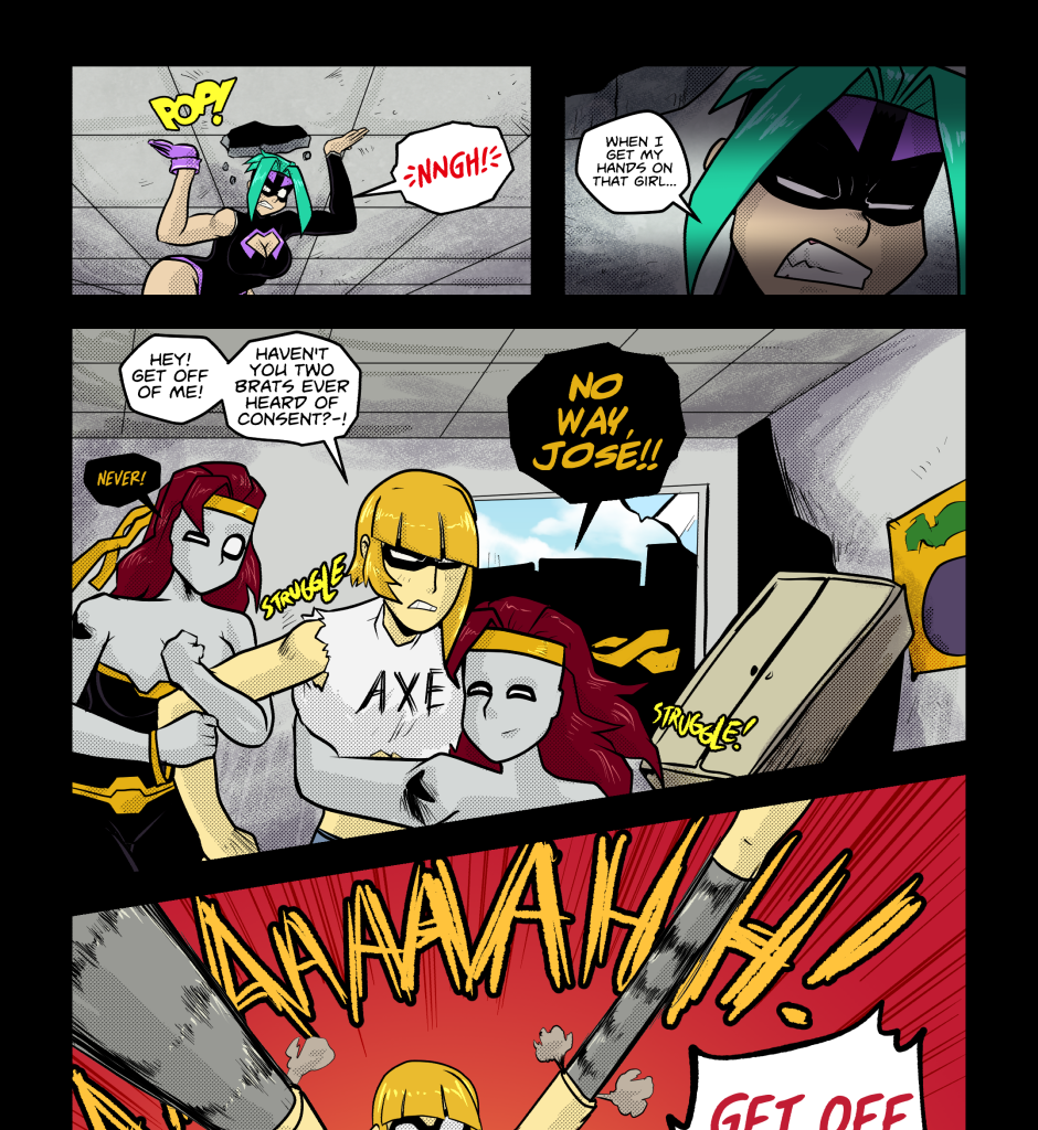 Mega Maiden - Episode 36, Page 10: 36 Total Chaos!