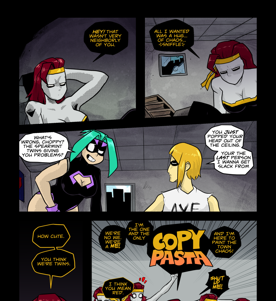 Mega Maiden - Episode 36, Page 11: 36 Total Chaos!