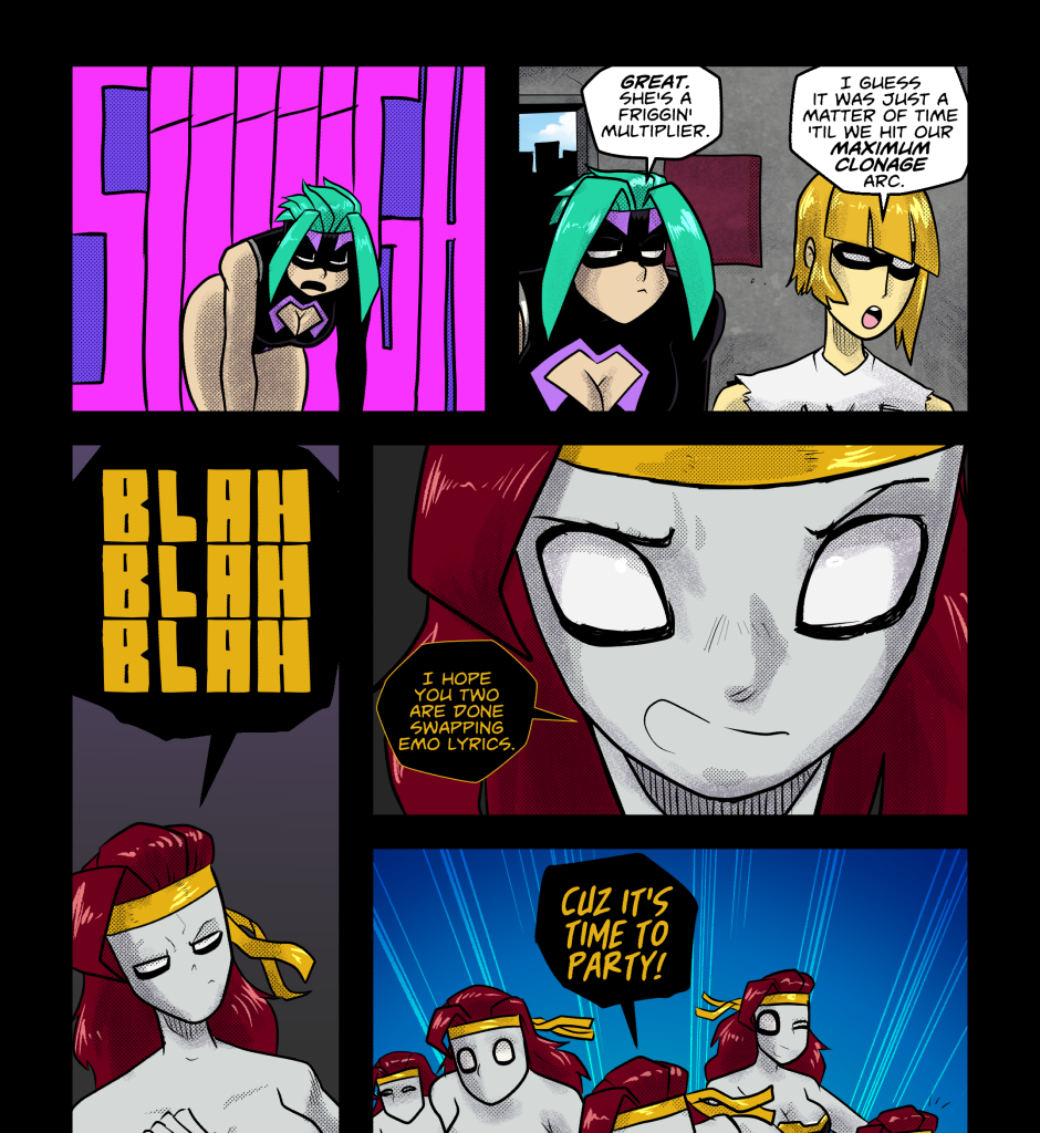Mega Maiden - Episode 36, Page 12: 36 Total Chaos!